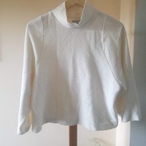 Madewell Textured Mock Turtleneck